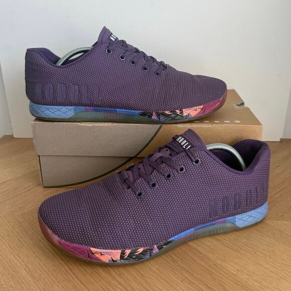 NoBull Outwork Purple/Blue Men Running Sneakers - SZ 12.5 main image 7